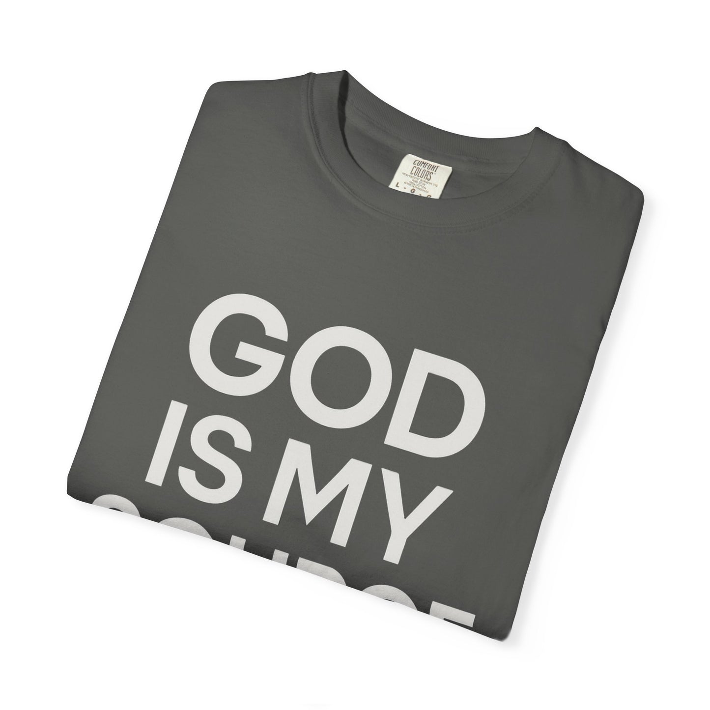 Faith-Inspired Unisex T-Shirt, God is My Source Tee, Religious Apparel, Inspirational Gift, Casual Faith Shirt, Christian Clothing