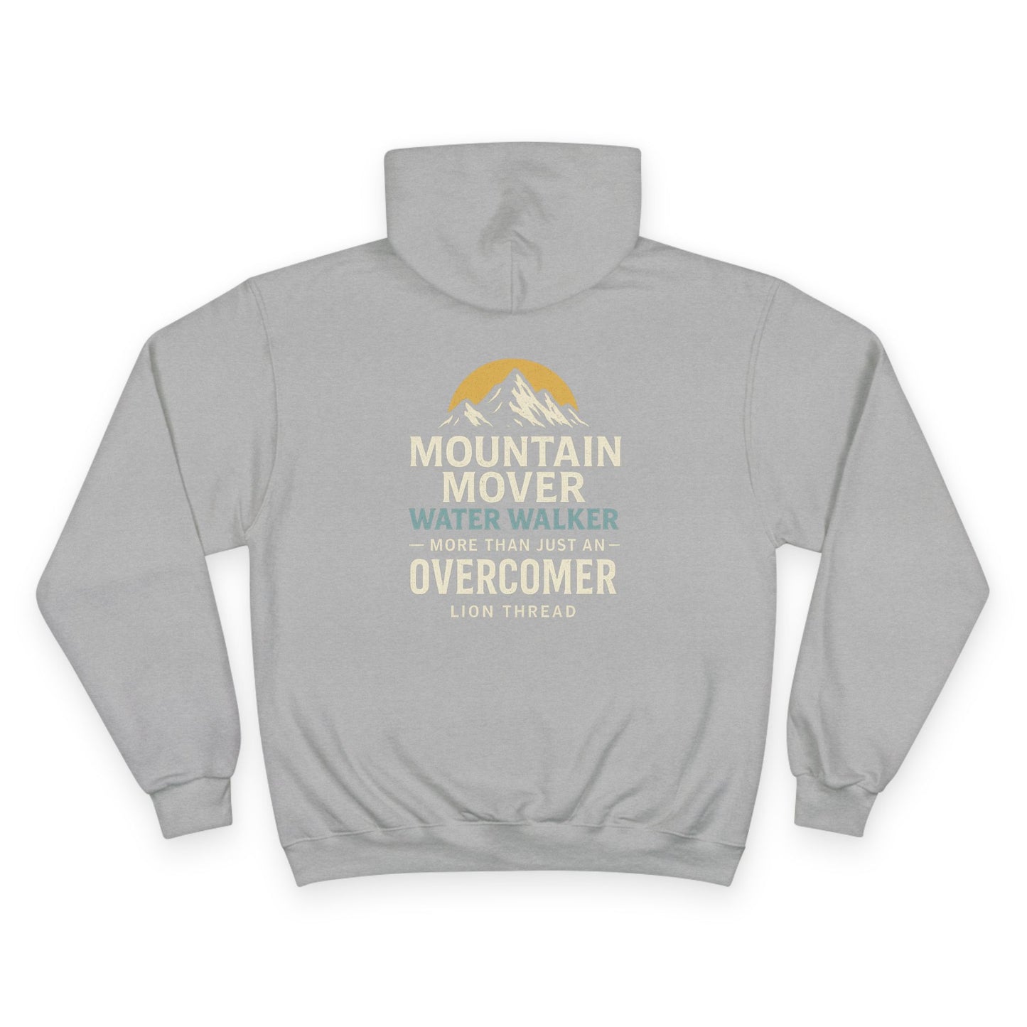 Inspirational Champion Hoodie - Mountain Mover Quote, Motivational Apparel, Perfect for Gift Giving, Casual Wear, Gym Gear, Spiritual [...]