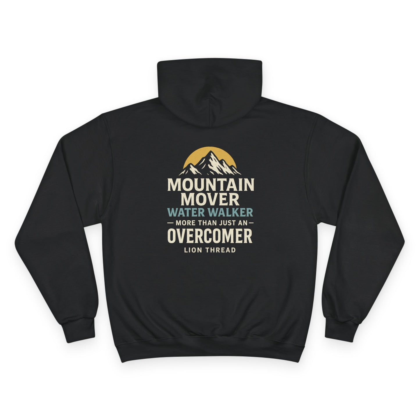 Inspirational Champion Hoodie - Mountain Mover Quote, Motivational Apparel, Perfect for Gift Giving, Casual Wear, Gym Gear, Spiritual [...]