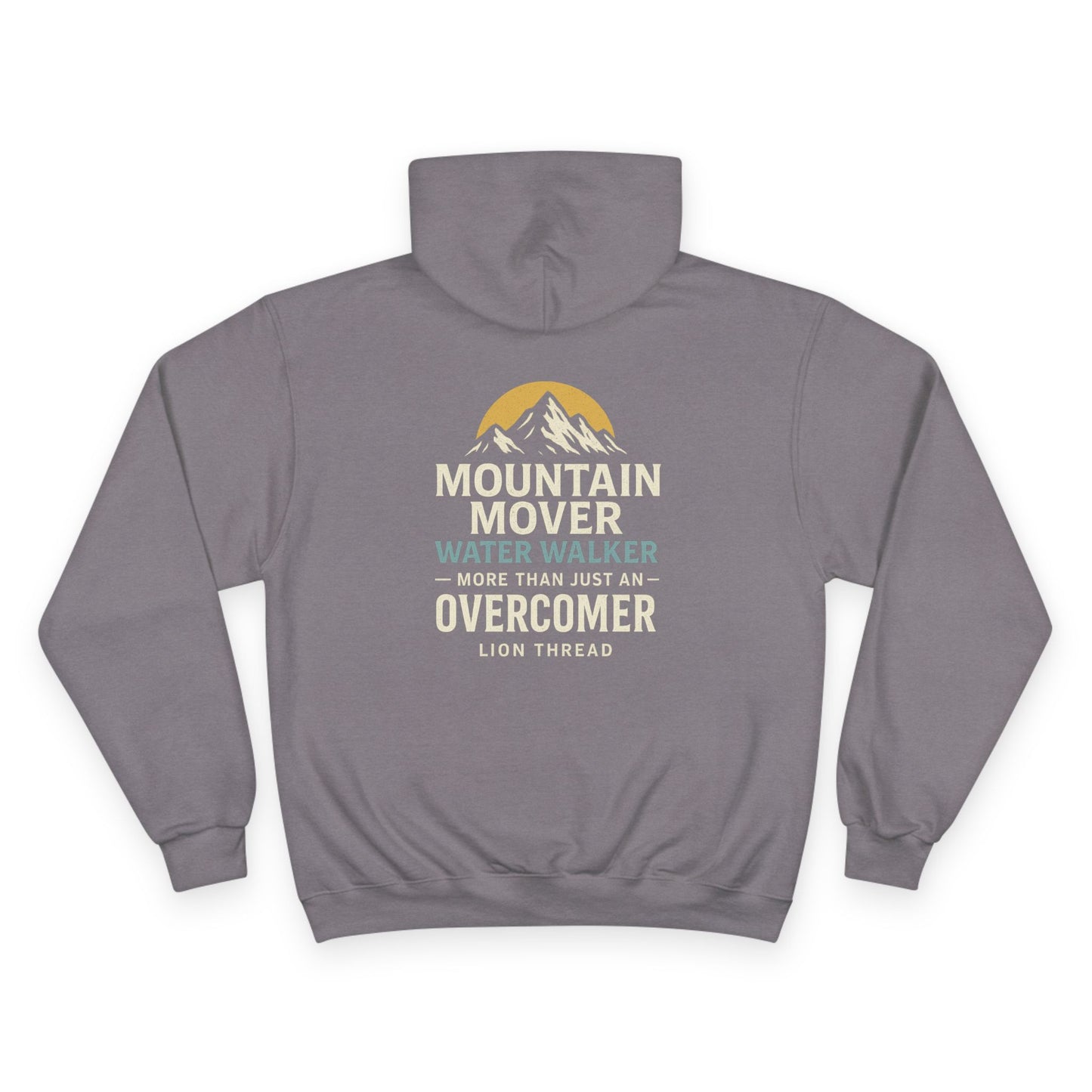 Inspirational Champion Hoodie - Mountain Mover Quote, Motivational Apparel, Perfect for Gift Giving, Casual Wear, Gym Gear, Spiritual [...]