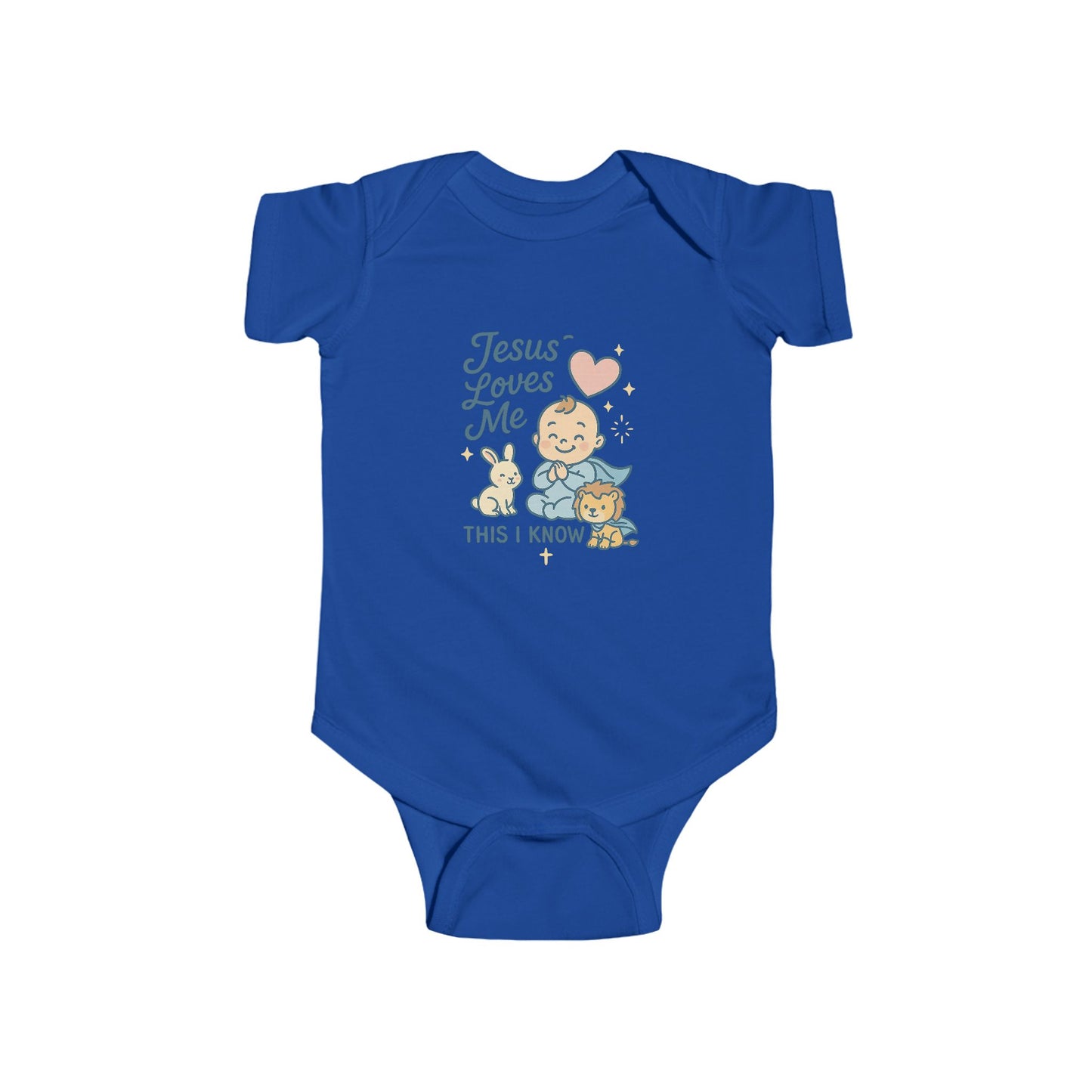Jesus Loves Me Baby Bodysuit, Cute Infant Outfit, Baby Shower Gift, Newborn Clothes, Kids Fashion, Faith-Themed Apparel