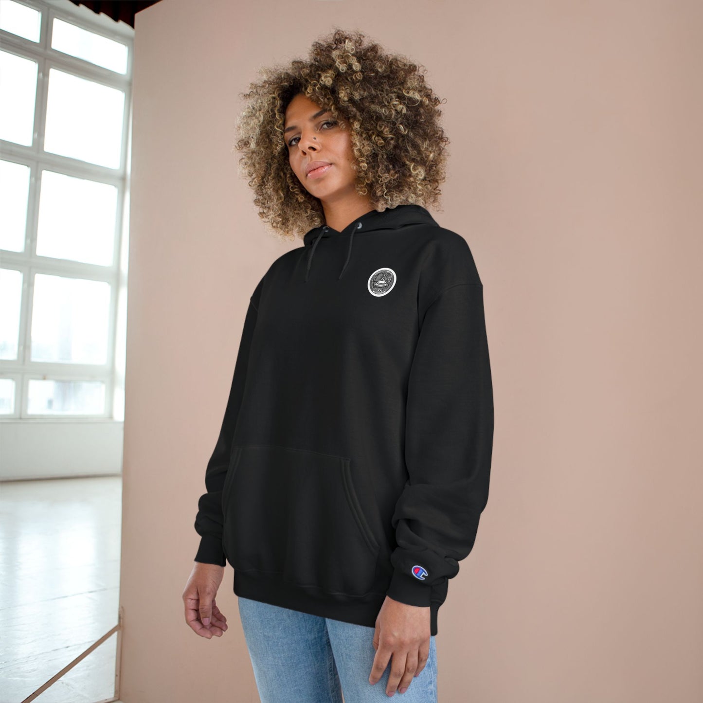 Champion Hoodie: Cozy Streetwear, Perfect for Athleisure, Gifts for Him, Fall Fashion, Casual Layering, Unique Graphic Hoodie