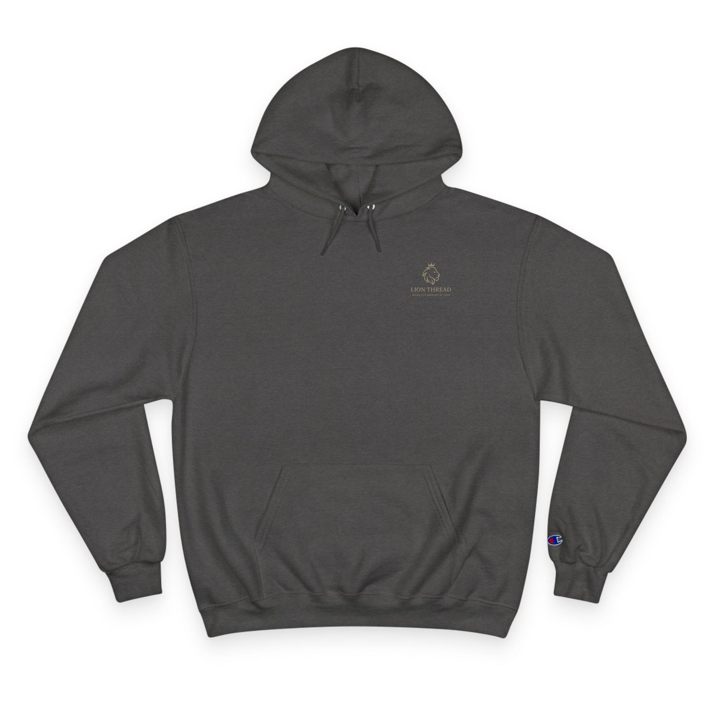 Champion Hoodie with Lion Graphic for Faith and Strength Enthusiasts, Cozy Sweatshirt, Gift for Him or Her, Perfect for Casual [...]
