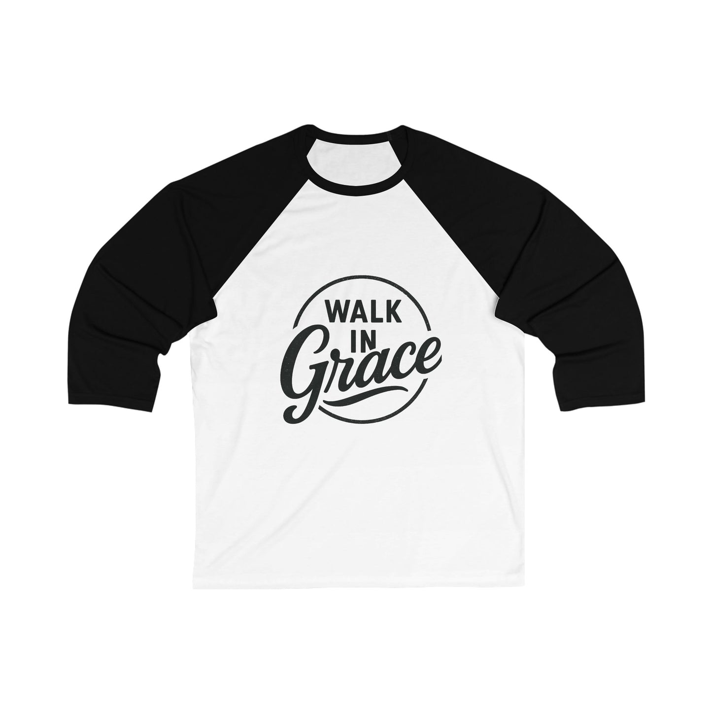 Unisex 3\4 Sleeve Baseball Tee