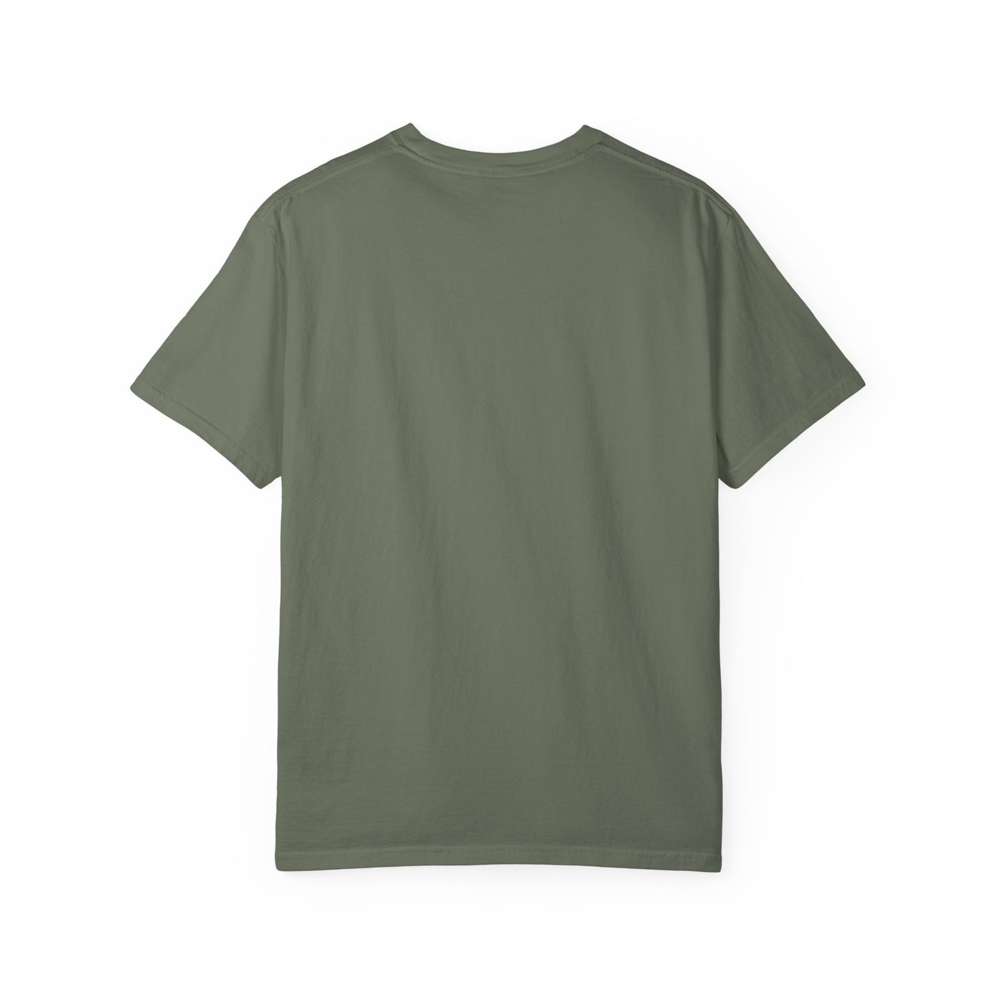 Garment-Dyed T-shirt with Inspirational Lion Design, Unisex Graphic Tee, Comfortable Casual Wear, Perfect Gift, Nature Lover Apparel