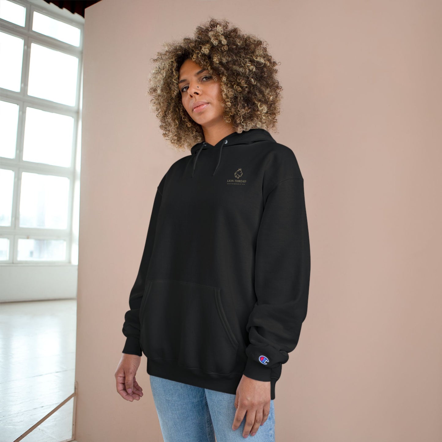 Inspirational Champion Hoodie - Mountain Mover Quote, Motivational Apparel, Perfect for Gift Giving, Casual Wear, Gym Gear, Spiritual [...]